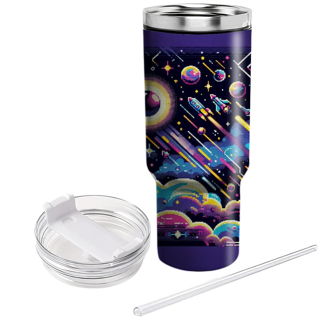 Pixelated Universe  Tumblers For Gifts