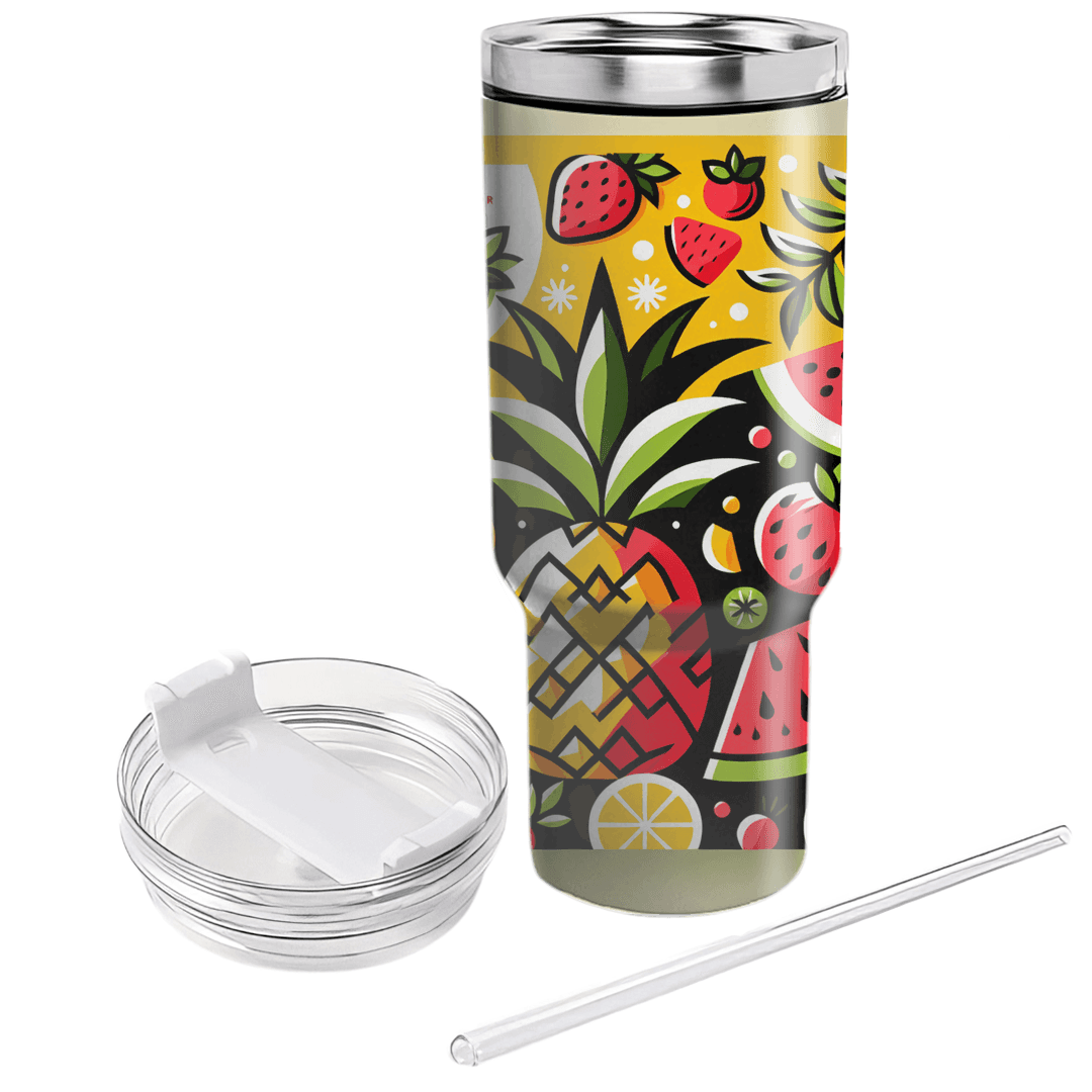Lively Fruit Fiesta  Tumblers For Gifts