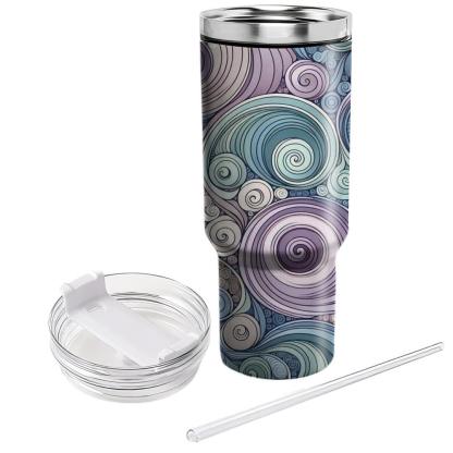 Ethereal Tie-dye Swirl  Tumbler Cups