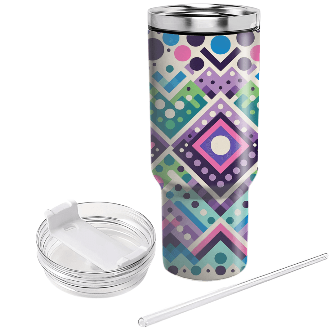 Dynamic Dot Matrix  Insulated Tumblers