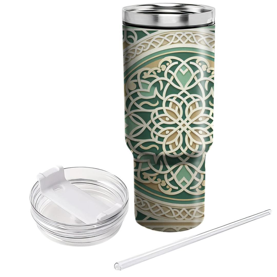 Lattice Garden  Insulated Tumblers