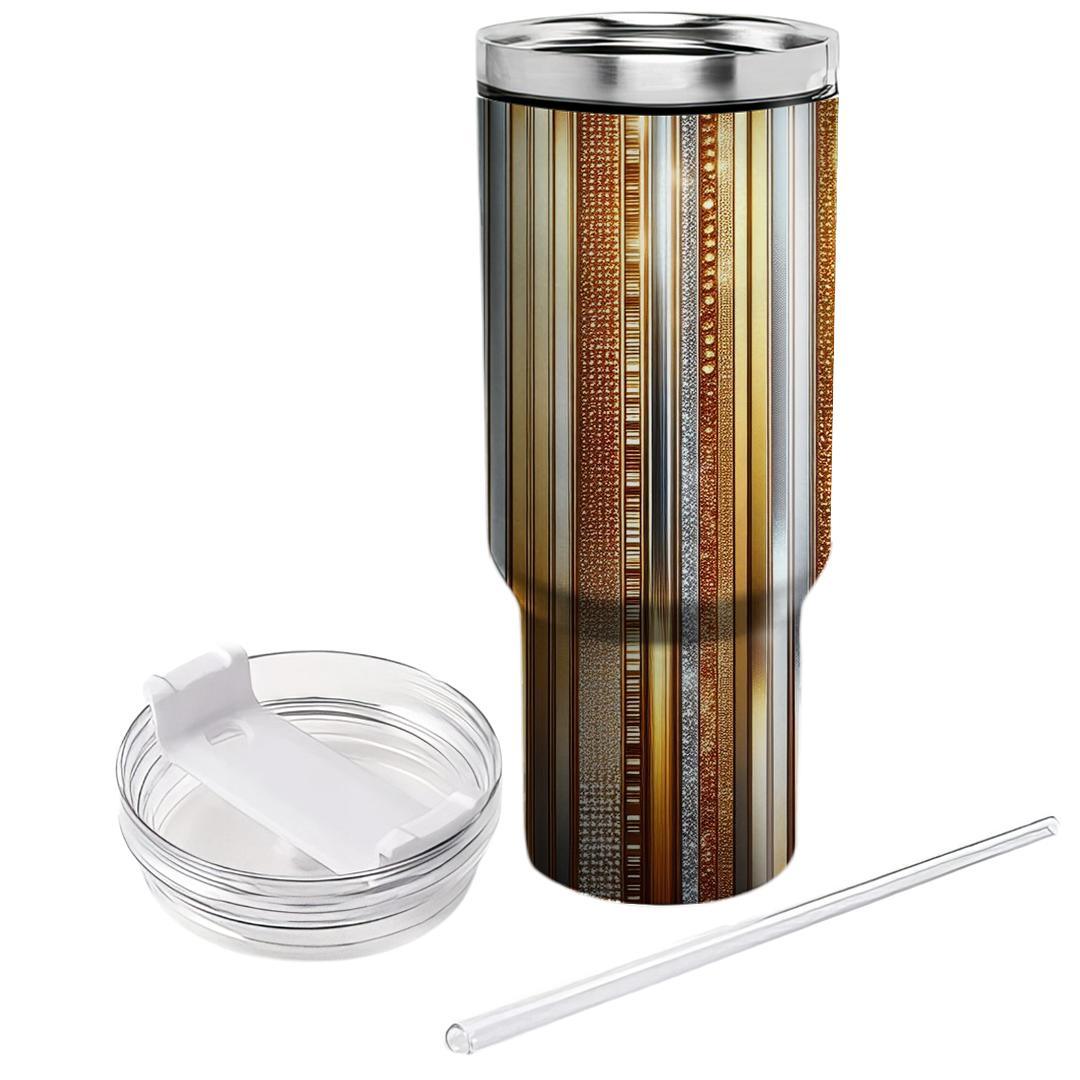 Dazzling Disco Stripes  Decorative Tumblers