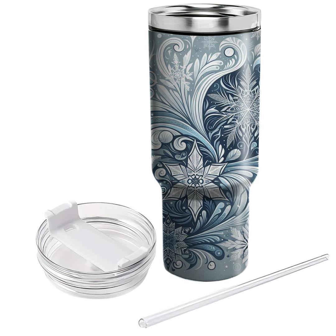 Winter Ice Symphony  Decorative Tumblers