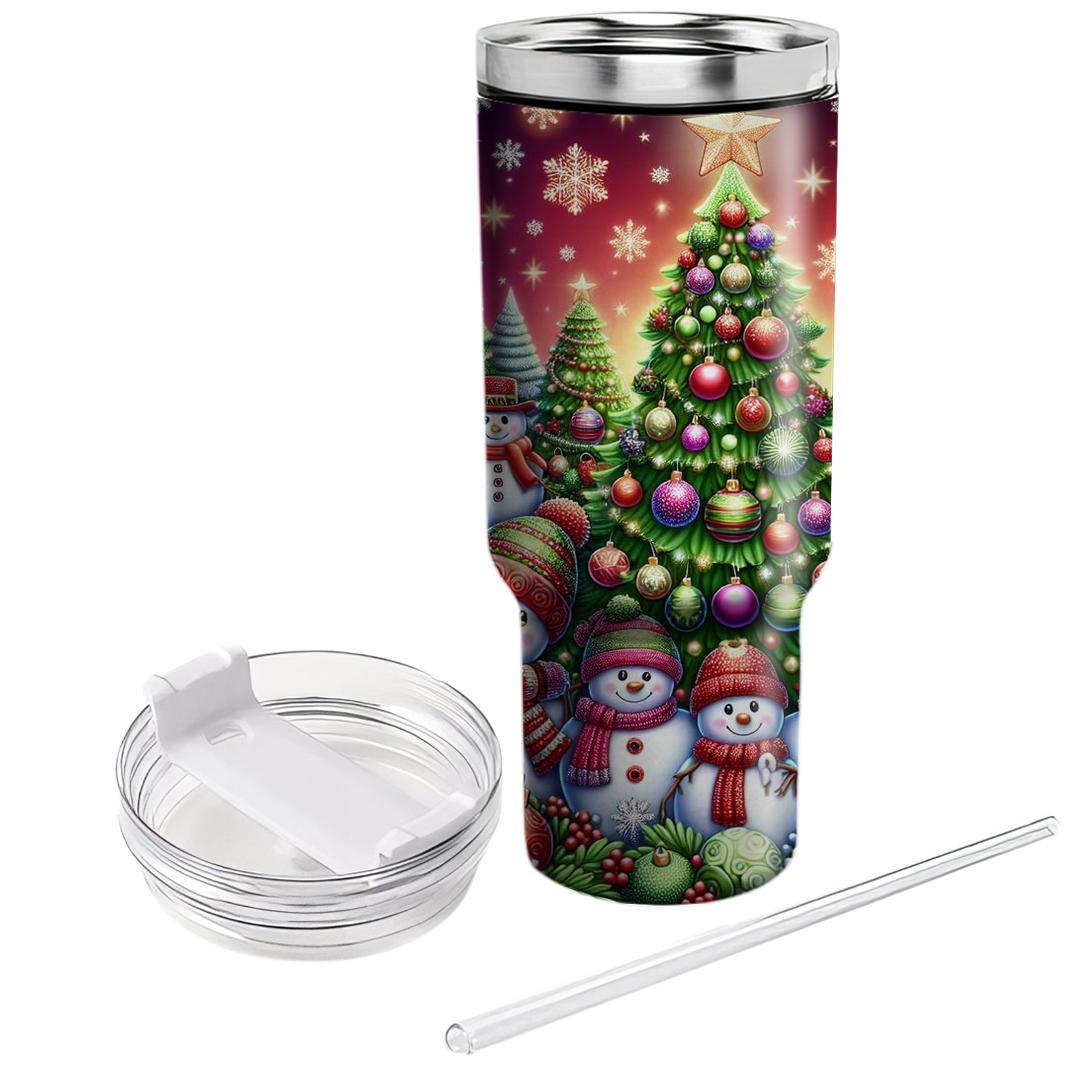 Winter Festive Nights  Travel Tumblers
