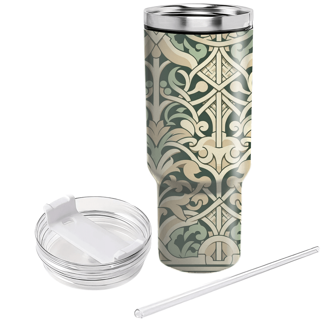 Vintage Trellis  Custom Tumblers