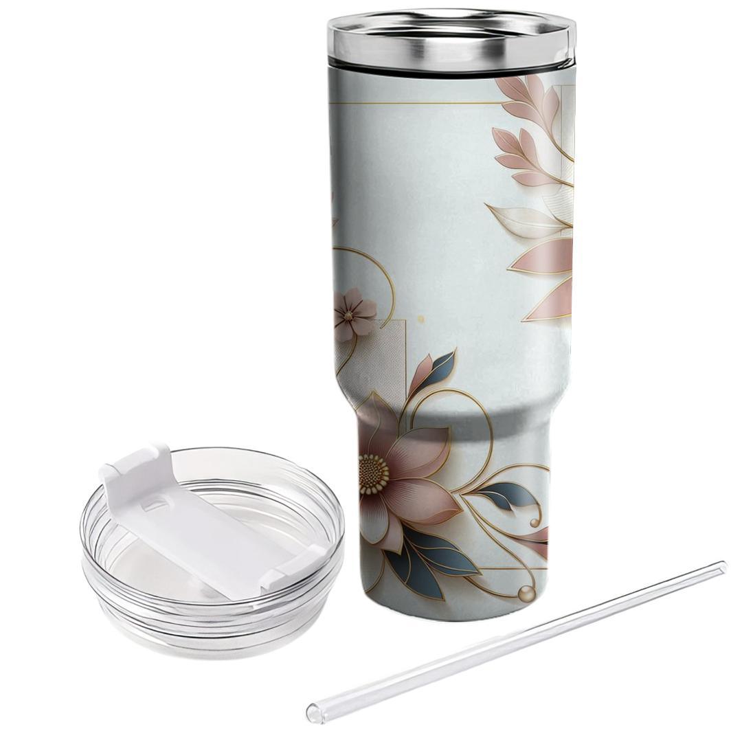 Chic Floral Fantasy  Unique Tumblers