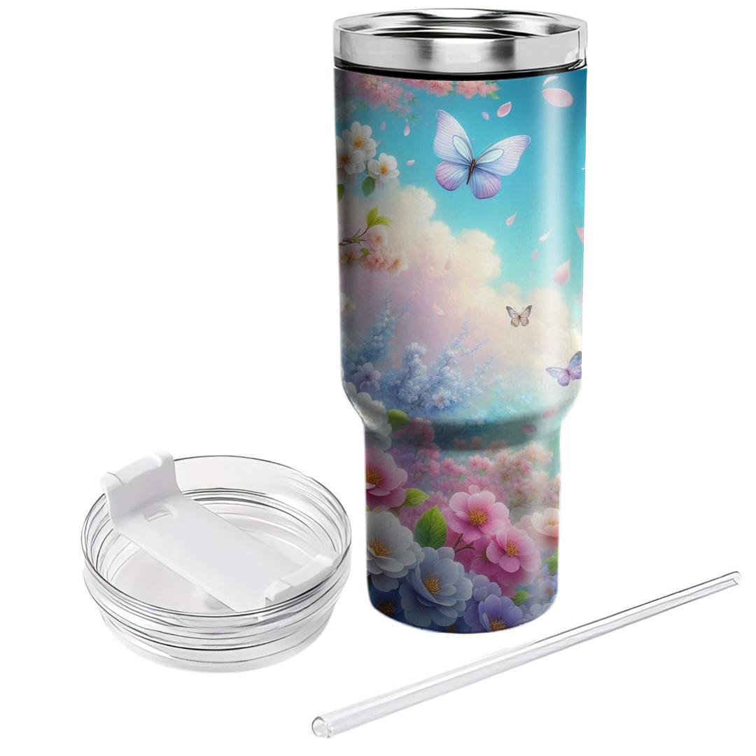 Spring Dreamy Garden  Decorative Tumblers