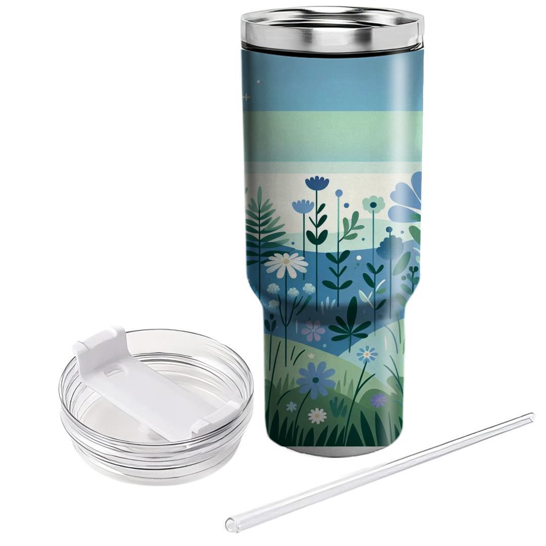 Daydreaming Fields  Custom Tumblers