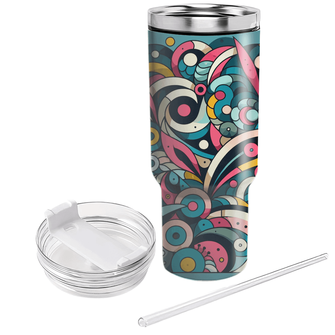 Funky Kaleidoscope  Custom Tumblers