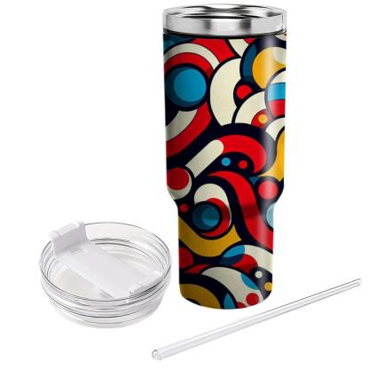 Bold Graphic Circles  Tumblers For Gifts