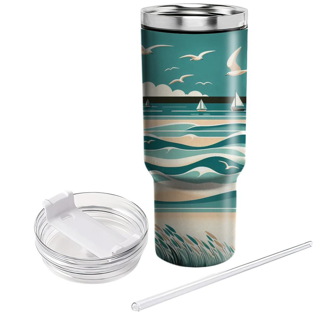 Summer Coastal Breeze Unique Tumblers