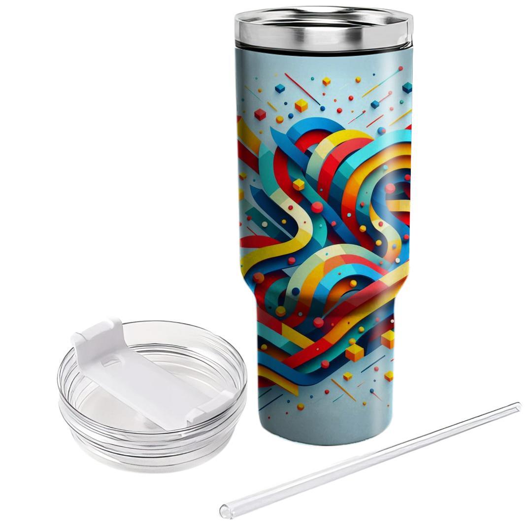 Bright Confetti Sprinkles  Tumblers For Gifts