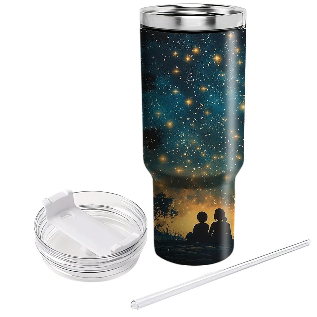 The Stars In Her Eyes: A Mother’s Dreams For Her Child Insulated Tumblers