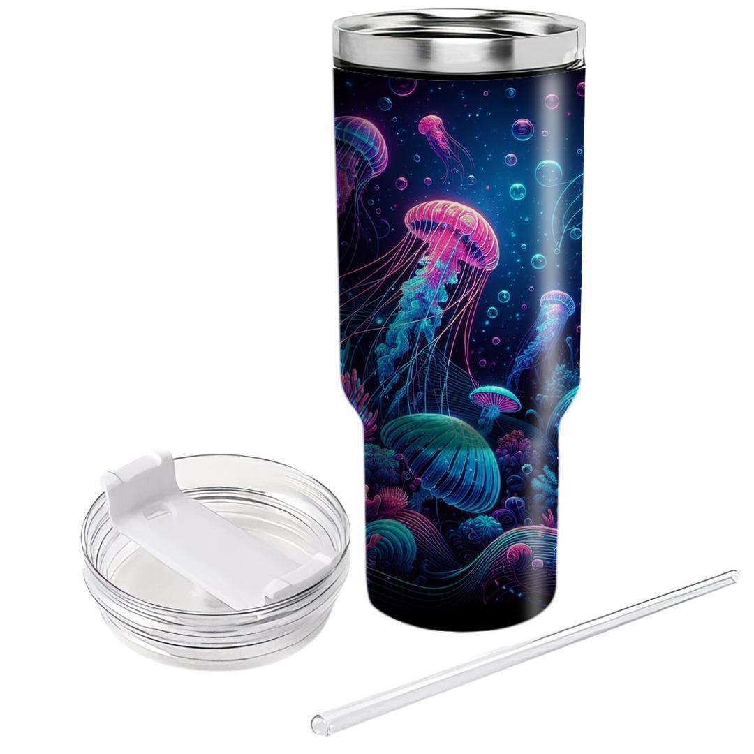 Electric Ocean  Unique Tumblers