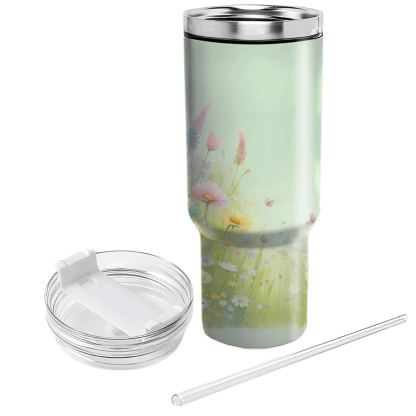 Spring Meadow Magic  Tumblers With Lids