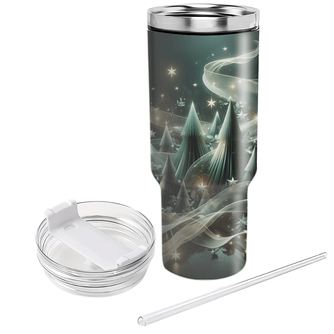 Chiaroscuro Christmas - A Play Of Light  Travel Tumblers