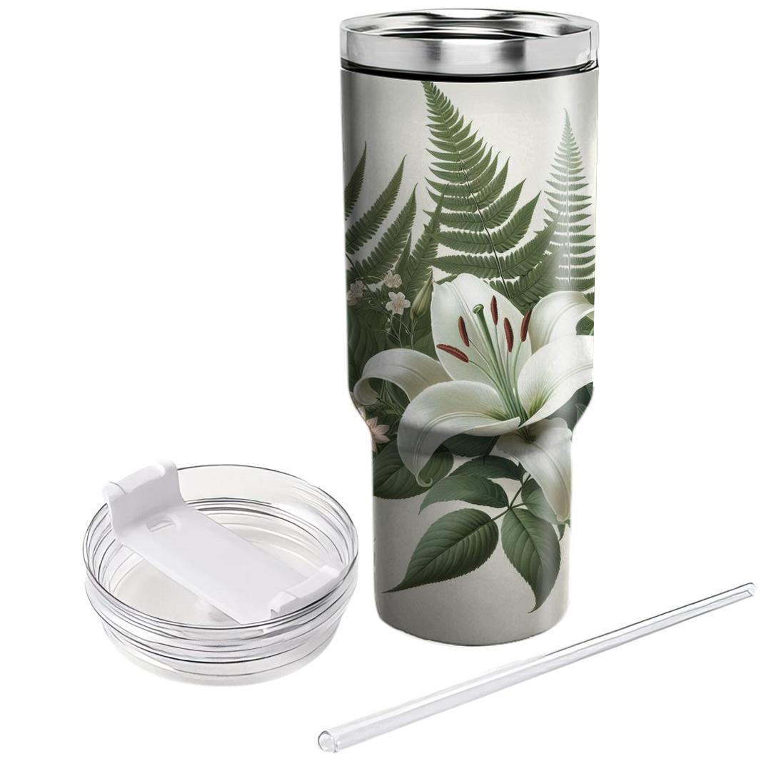 Elegant Botanical Garden  Tumbler Cups