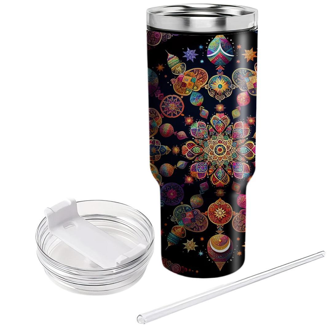 Kaleidoscope Of Celebrations - Cultural Festival  Tumblers With Lids