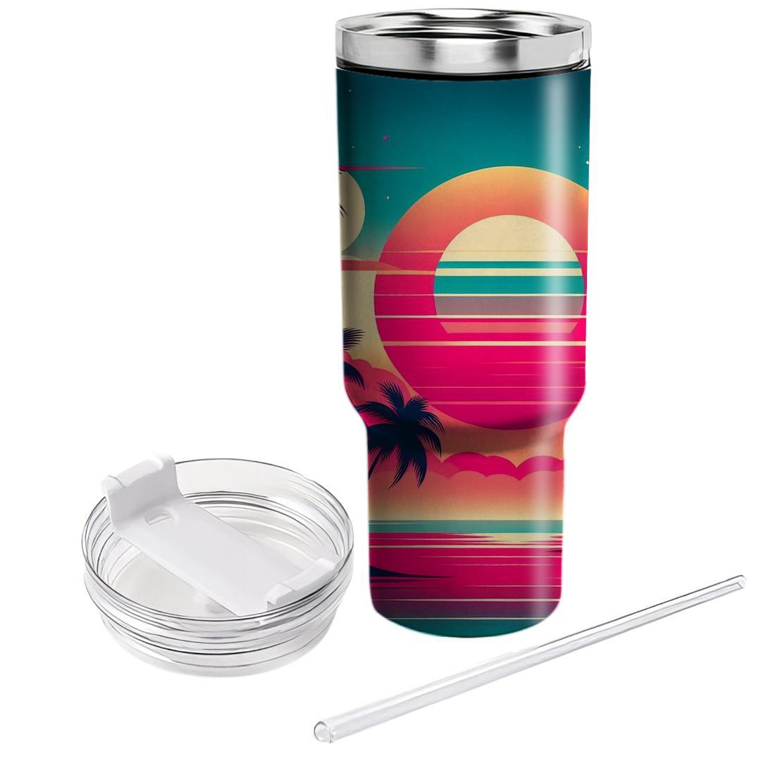 Miami Sunset Dreams  Decorative Tumblers
