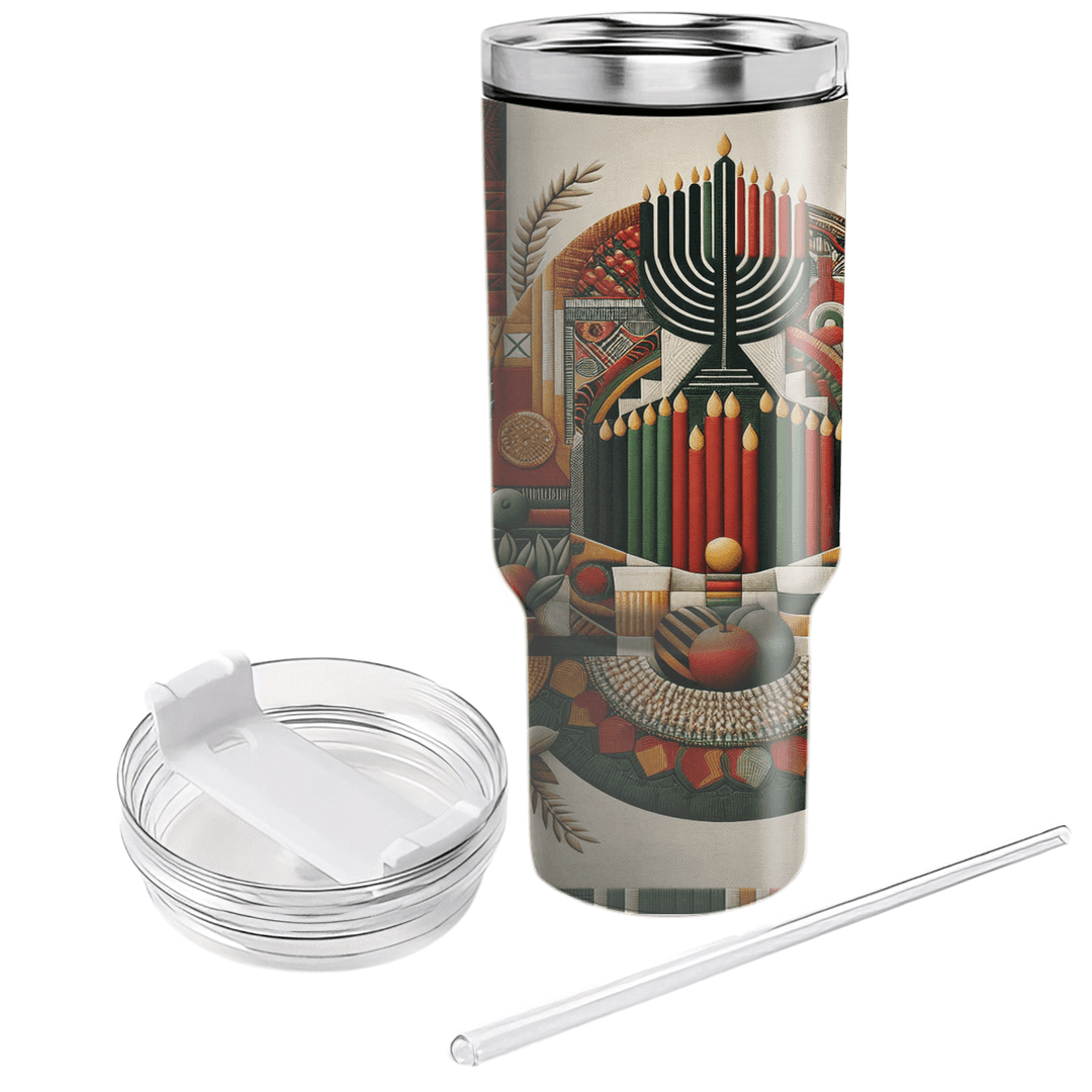 Woven Wonders - A Kwanzaa Celebration  Decorative Tumblers