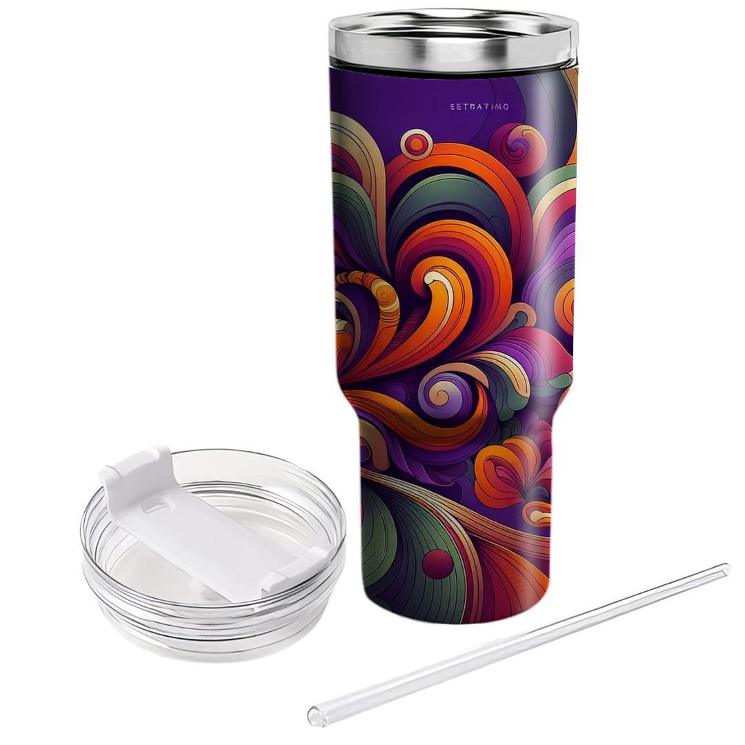 70s  Patterns  Travel Tumblers