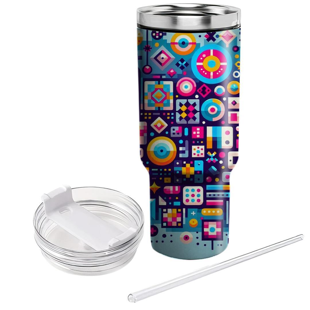 Dynamic Pixel Patterns  Personalized Tumblers