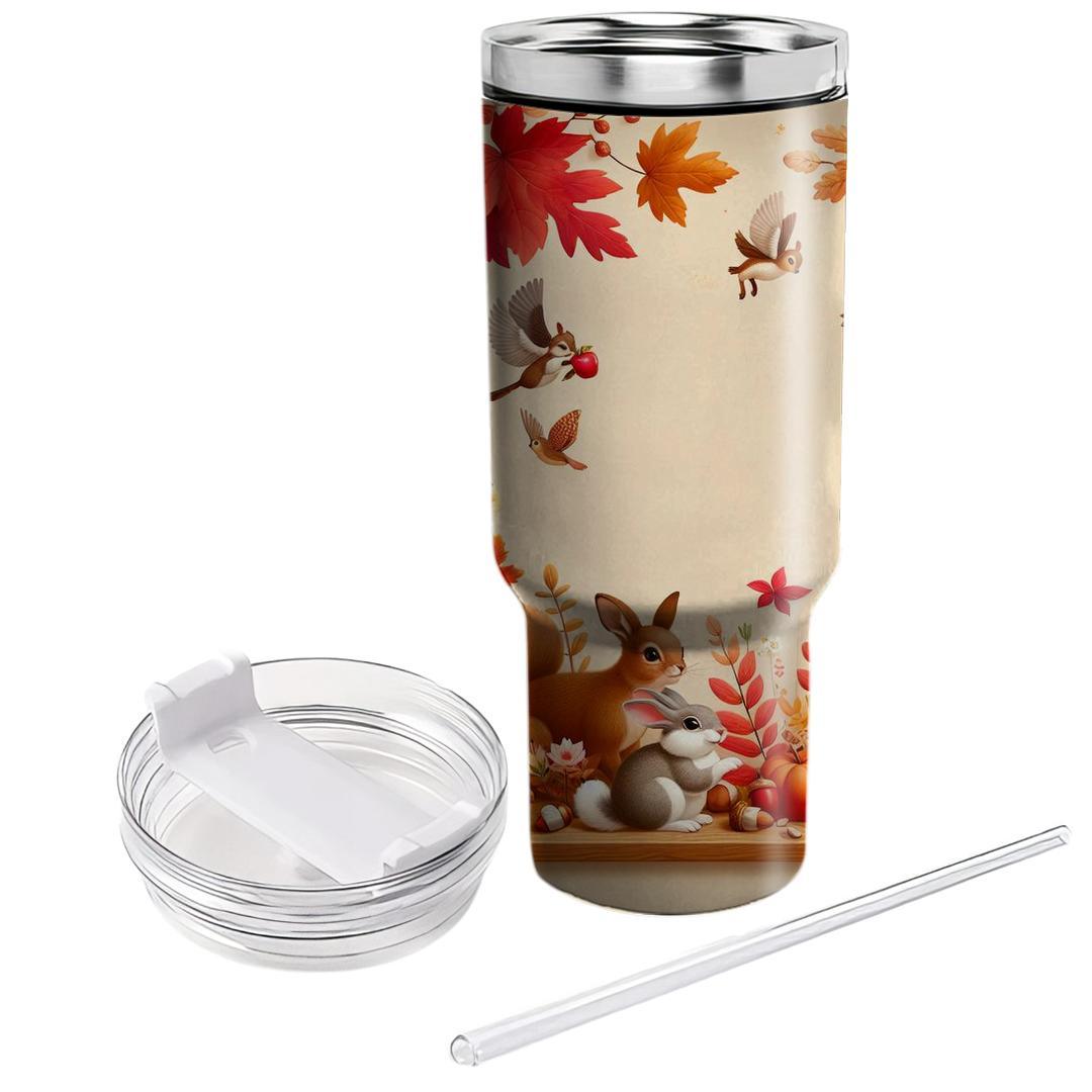 Autumn Whimsical Woodland  Travel Tumblers