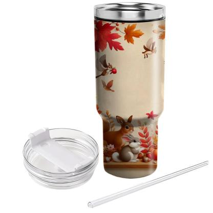 Autumn Whimsical Woodland  Travel Tumblers