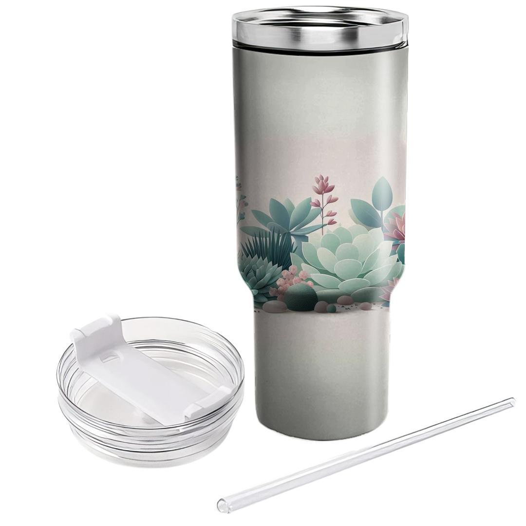 Serene Succulent Dreams  Tumblers For Gifts