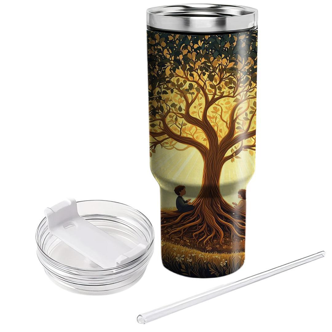 The Roots Of Strength: A Mother’s Unbreakable Bond Insulated Tumblers