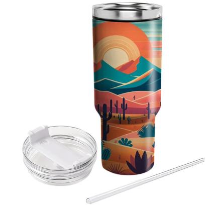 Seventies Southwest  Travel Tumblers