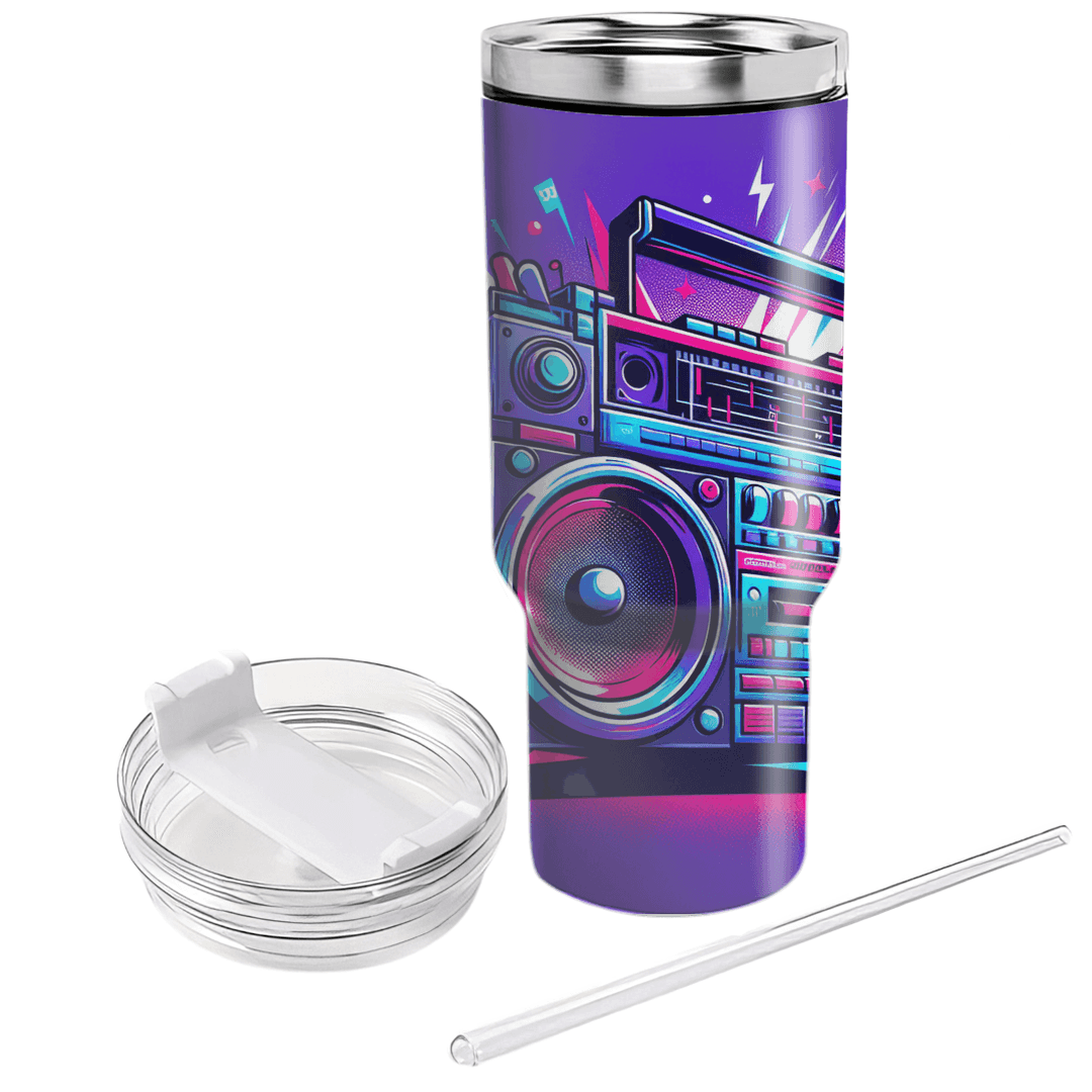 Classic Boombox Beats Insulated Tumblers