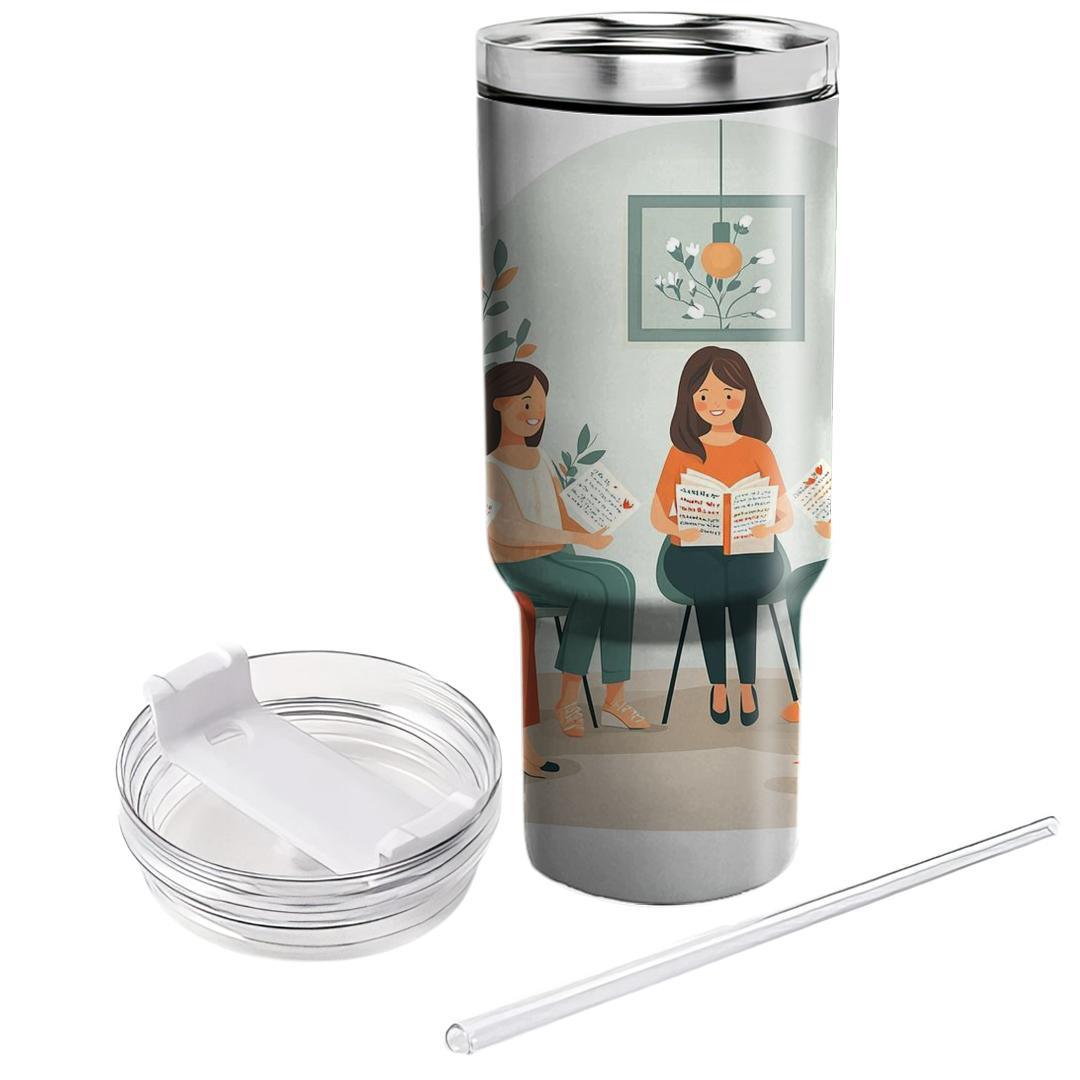 Bonded By Stories: A Family Poetry Reading Night Unique Tumblers