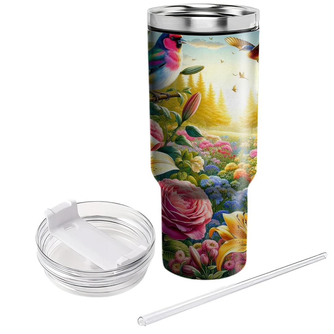Garden Melody  Unique Tumblers