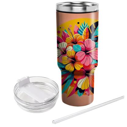 Tropical Blossom Fiesta  Insulated Tumblers