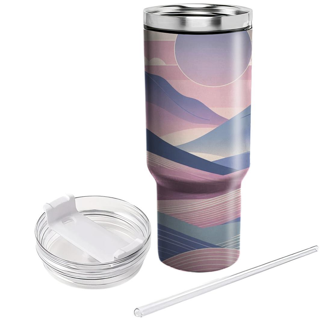 Hazy Horizon  Travel Tumblers