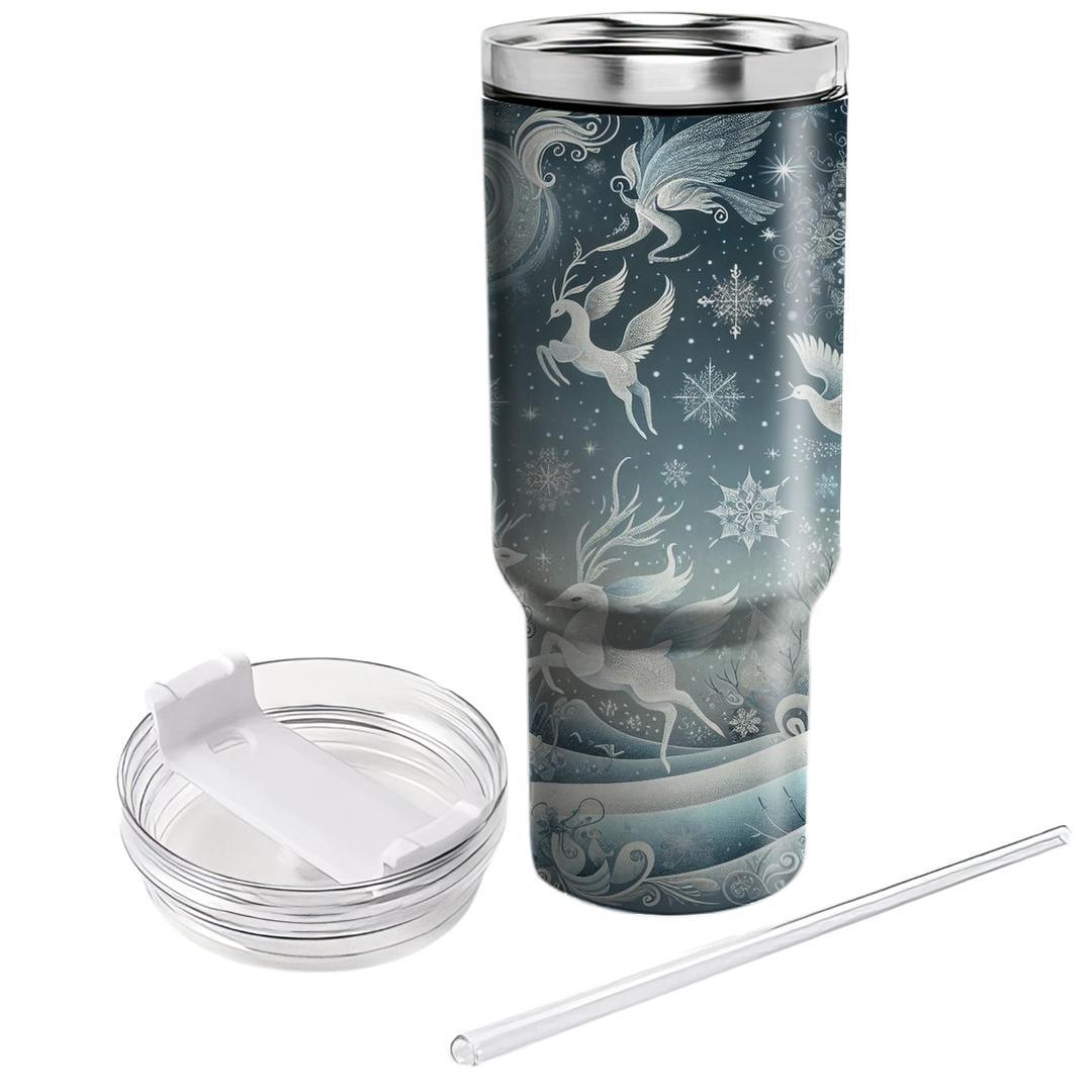 Dreams Of Winter - Yule Festival  Tumblers With Lids