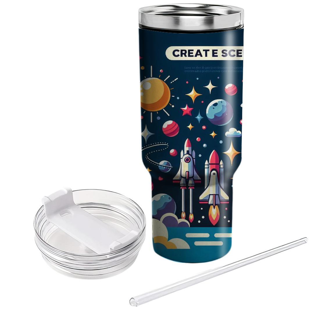 Fun Space Adventure  Insulated Tumblers