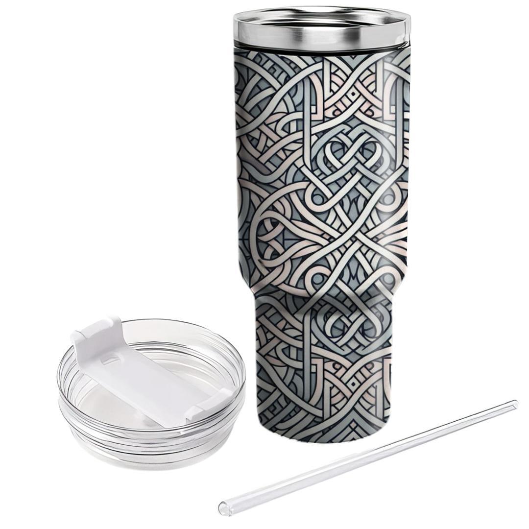 Intricate Lattice Design  Insulated Tumblers