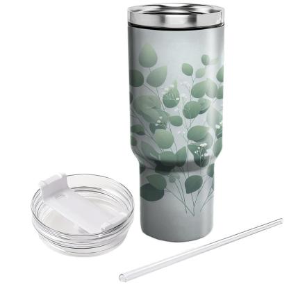 Eucalyptus And Bloom  Insulated Tumblers