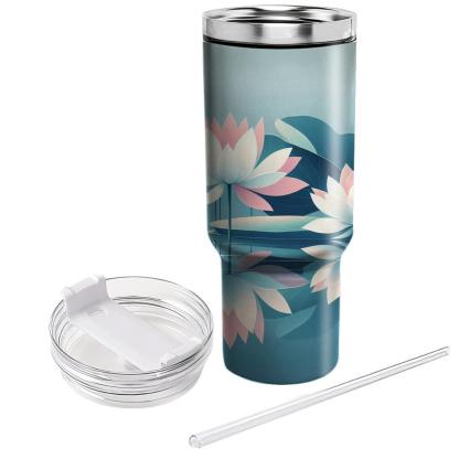 Zen Lotus Reflection  Insulated Tumblers