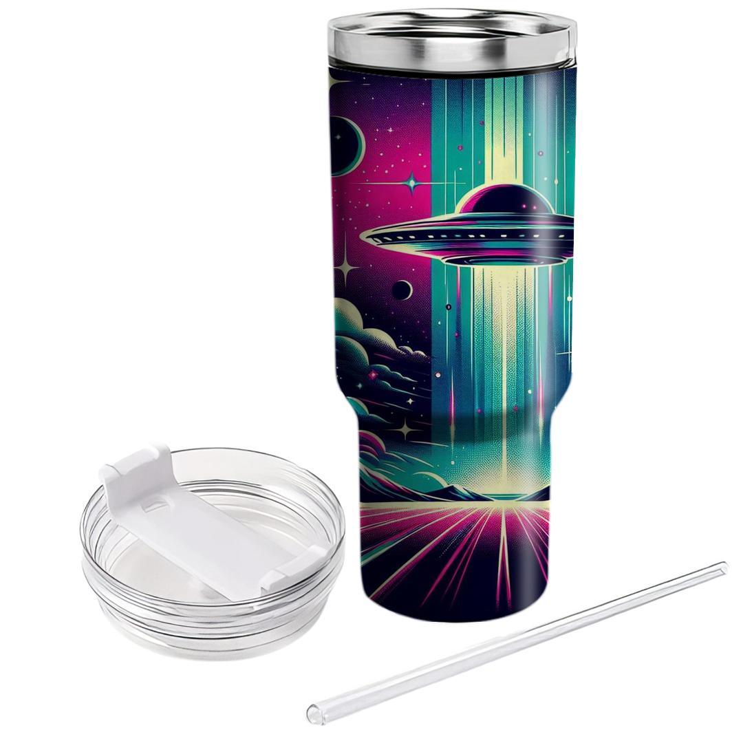 Retro Sci-fi Dreams  Personalized Tumblers