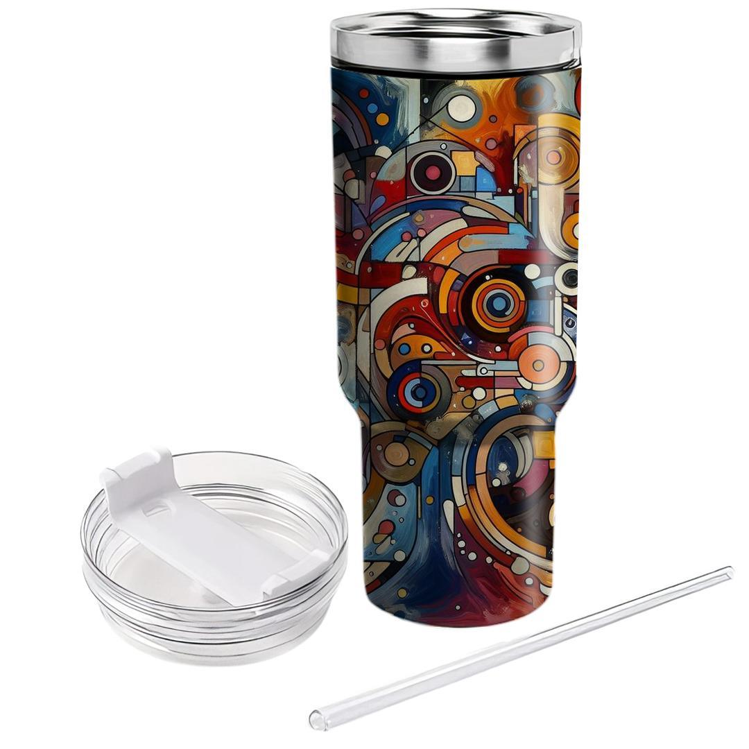 Abstract Art Movement  Travel Tumblers