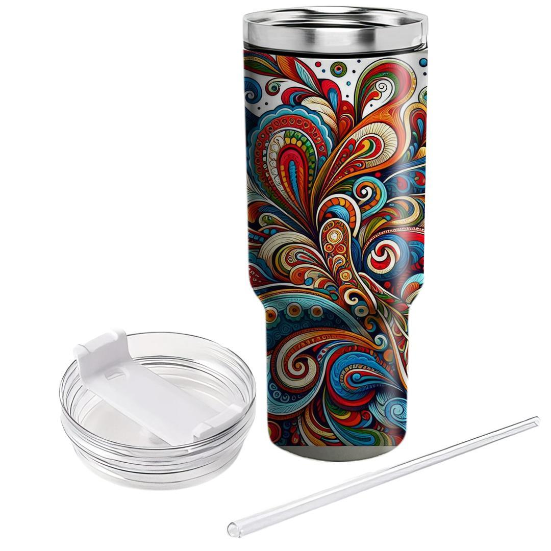  Paisley  Travel Tumblers