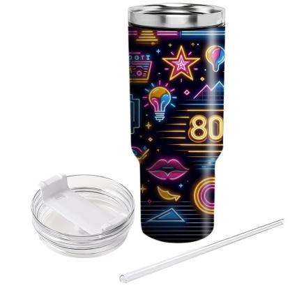 Glamorous Neon Lights  Personalized Tumblers