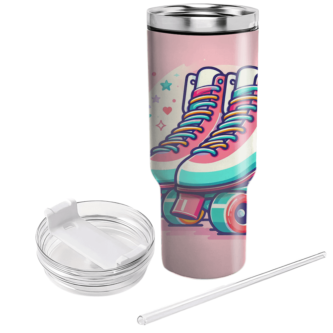Retro Roller Skates  Tumbler Cups