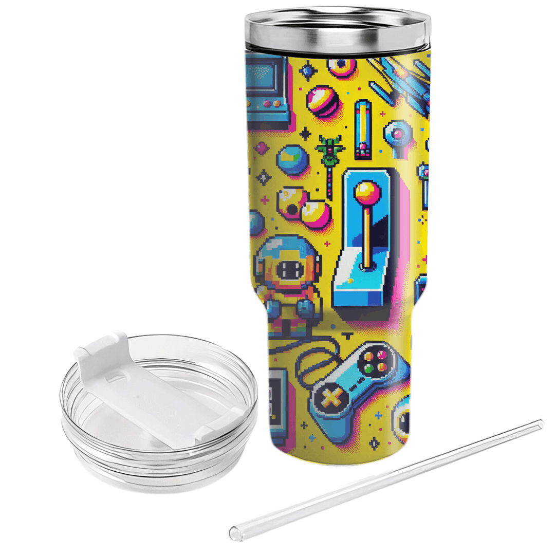 80s Retro Game  Custom Tumblers