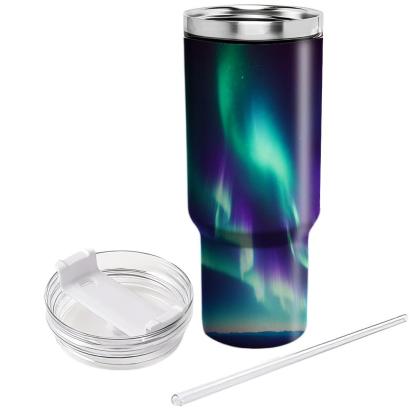 Winter Northern Skies  Tumbler Cups