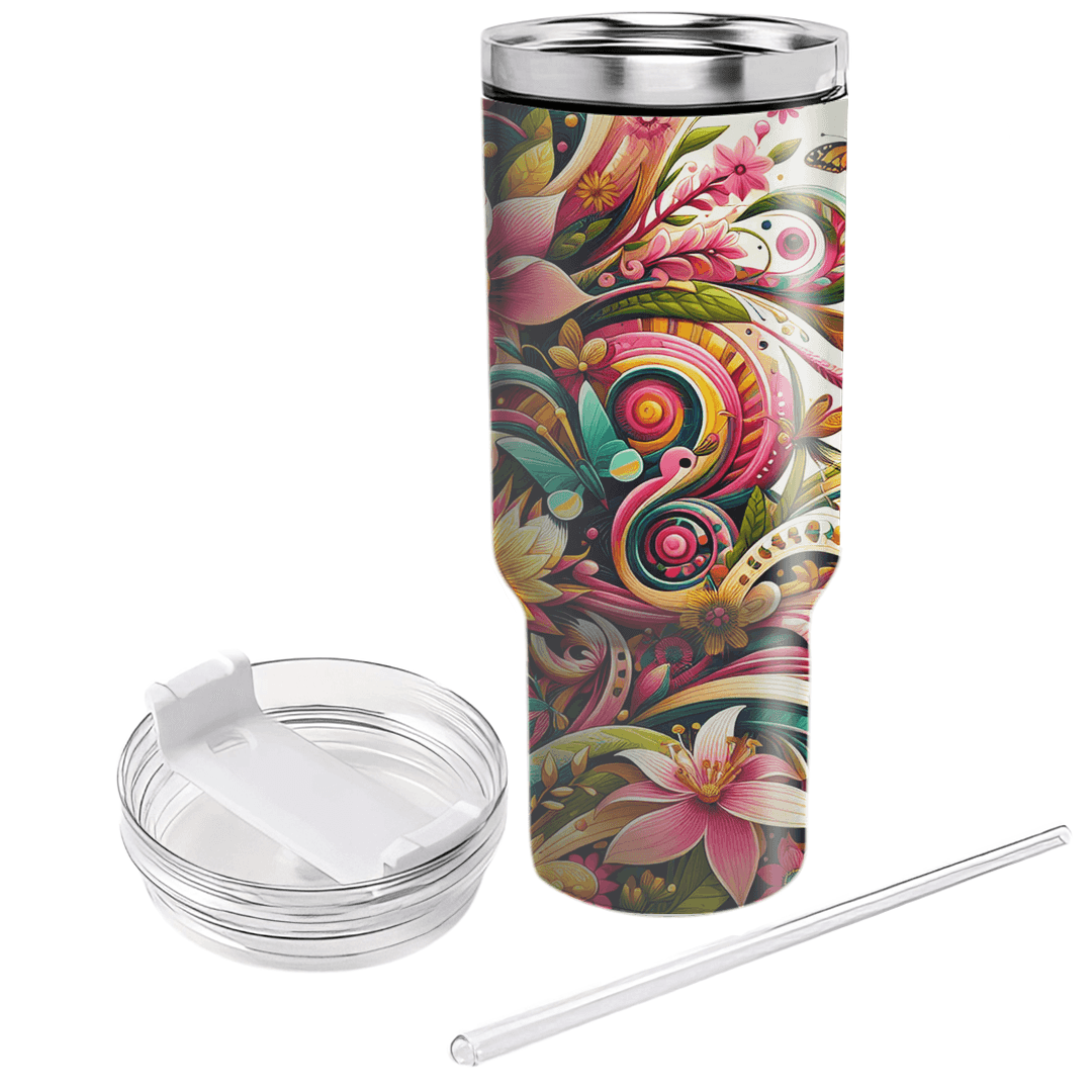 Colorful Awakening - Spring Equinox Festival  Decorative Tumblers