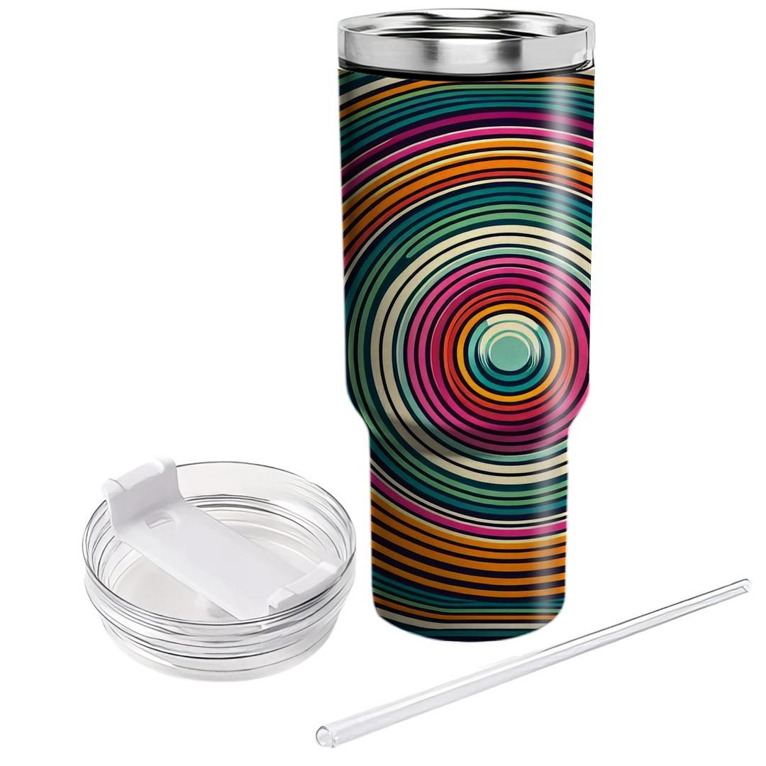 Funky 70s Stripe  Unique Tumblers